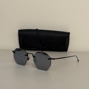 John Varvatos 526 Dark Gray Sunglasses